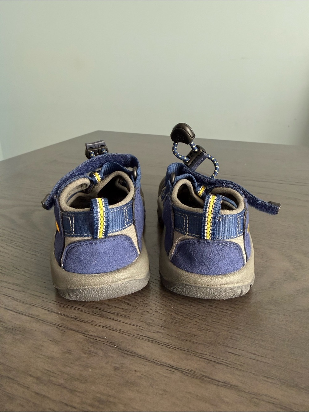 KEEN Kids Waterproof Closed Toe Sandals Blue Gray US 9 EU 25/26 - Picture 3 of 8